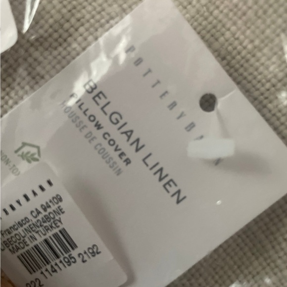 Pottery Barn Belgian Linen Pillow Cover - Picture 5 of 7